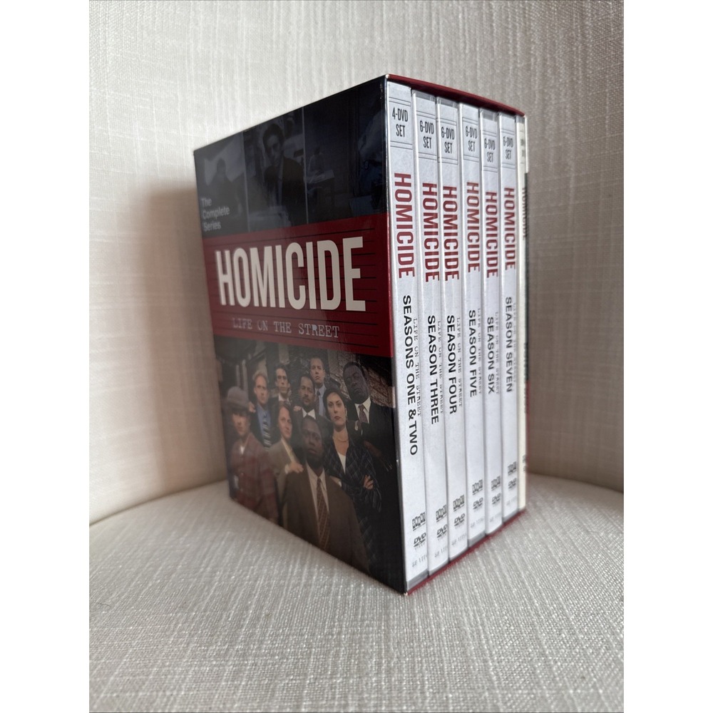 Homicide Life On‎ The Street The Complete Series DVD, 35-Disc BOX SET US seller
